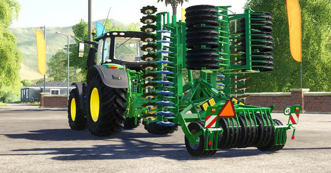 Мод культиватор Amazone Catros 5501 v1.0.0.0 FS2019
