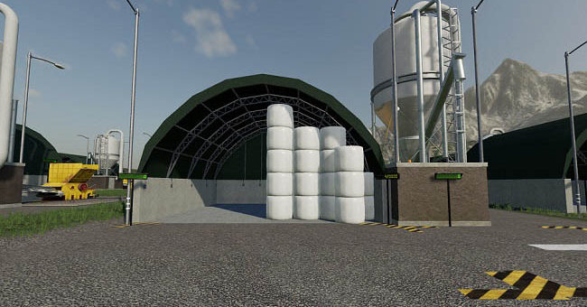 Мод ПАК Bale Storage Pack v1.0.0.1 Farming Simulator 2019