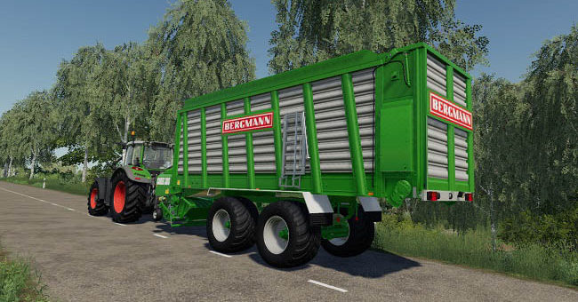 Мод прицеп Bergmann Carex 38S v1.0.0.0 Farming Simulator 19