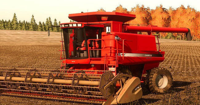 Мод комбайн Case 21-25 88 series v1.0.0.0 Farming Simulator 19