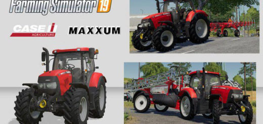 Мод ПАК Case Maxxum 110-140 Multicontroller v1.0.0.0 FS19