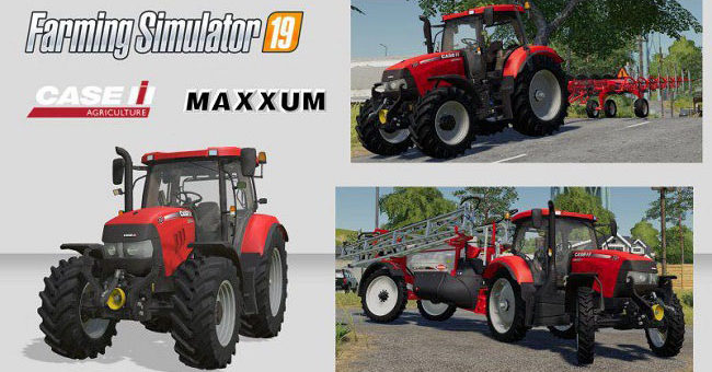 Мод ПАК Case Maxxum 110-140 Multicontroller v1.0.0.0 FS19