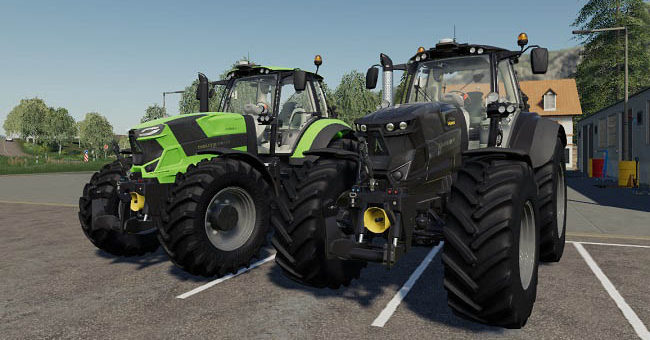 Мод трактор Deutz Fahr 7250TTV v1.0.0.0 Farming Simulator 2019