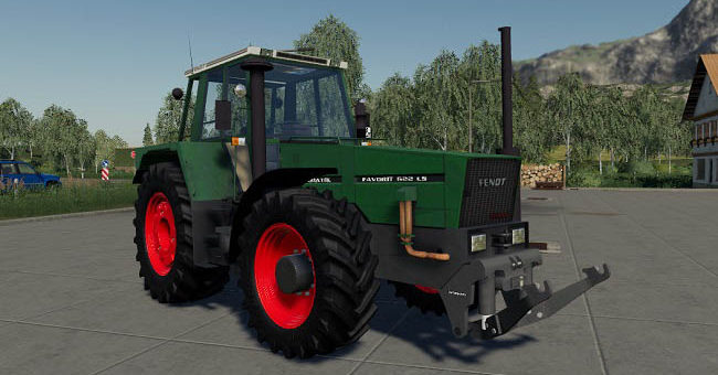 Мод трактор Fendt Favorit 622LS v1.0.1.0 Farming Simulator 19