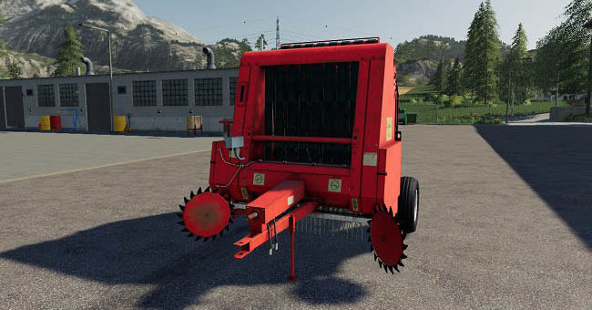 Мод тюкопресс Hesston 5580 v1.0 Farming Simulator 19