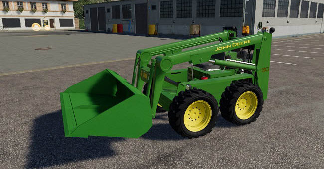 Мод погрузчик John Deere 90 Skidsteer No Roll-cage v1.0 FS19