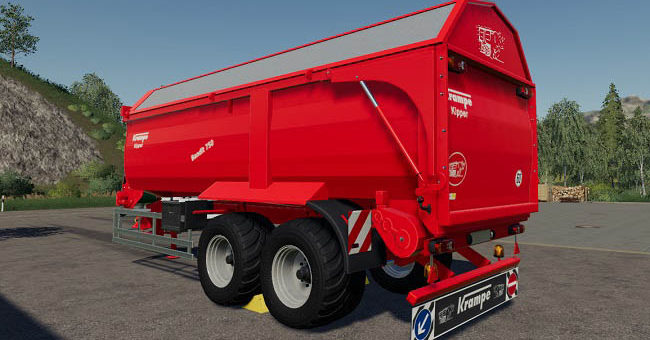 Мод прицеп Krampe Bandit 750 v1.0.0.1 Farming Simulator 2019