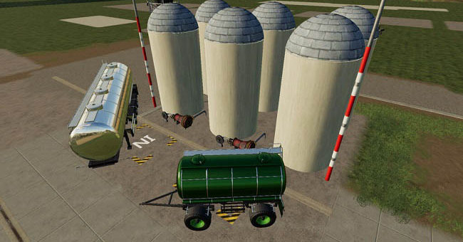 Мод ПАК Liquid Silo v1.0.0.0 Farming Simulator 2019