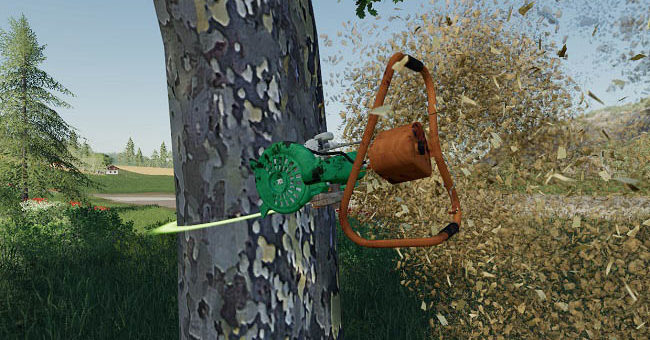 Мод пила Old Chainsaw v1.0.0.0 Farming Simualtor 2019