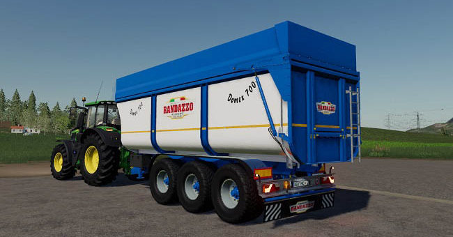 Мод прицеп Randazzo Tridem TR70 v1.0.0.1 Farming Simulator 19
