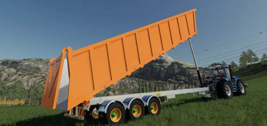 Мод прицеп WTC Piscena 80000 FS19 v1.0 Farming Simulator 2019