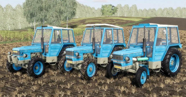 Мод ПАК Zetor 56 Series pack v1.0.0.0 Farming Simulator 19