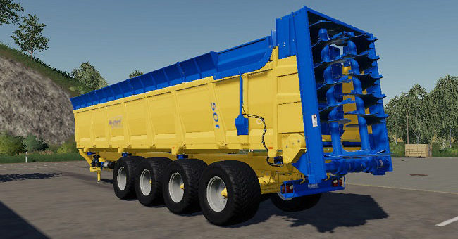 Мод прицеп Brochard EV 2200 v1.0 Farming Simulator 19