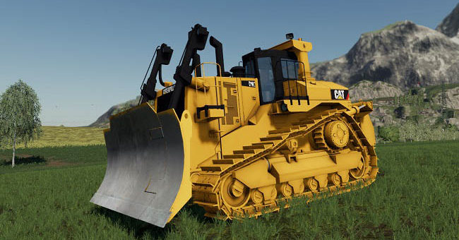 Мод бульдозер Bulldozer CAT D10T Edited v1.0 FS2019