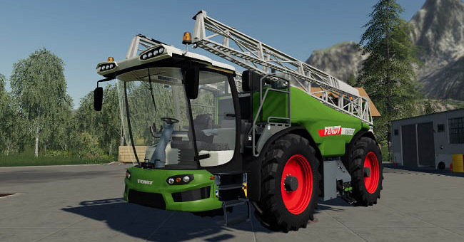 Мод опрыскиватель Fendt Rogator 600 v1.0.0.0 FS19