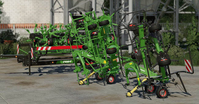 Мод ПАК Fendt Teeder Pack v1.0.0.0 Farming Simulator 19