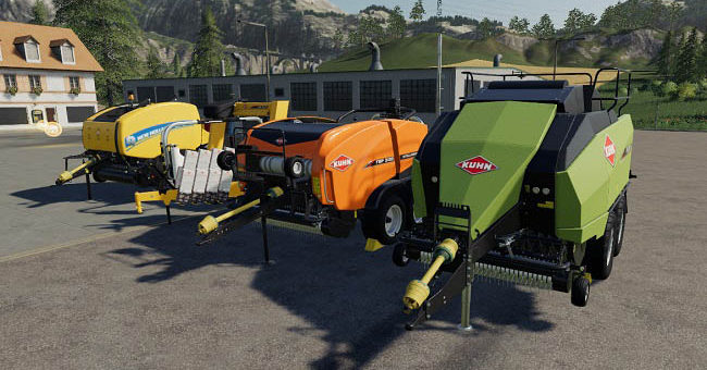 Мод ПАК New Bales v1.0.0.0 Farming Simulator 19