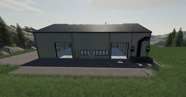 Мод склад Pellet Storage House v1.0.0.0 Farming Simulator 19