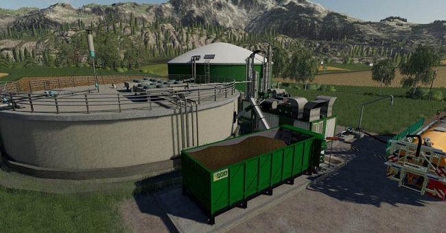Мод БГА BGA 100KW/200KW v1.0.0.0 Farming Simulator 2019