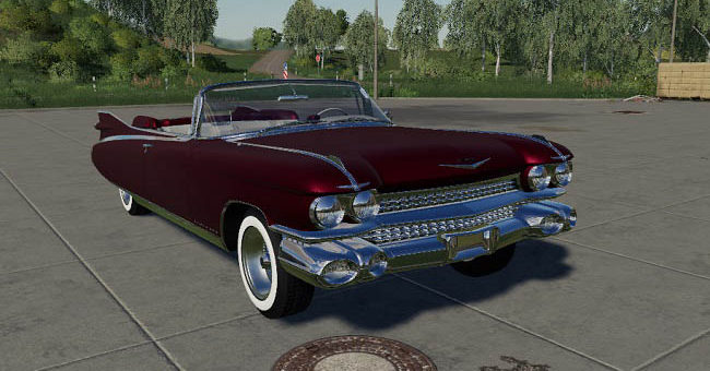 Мод авто Cadillac Eldorado 1959 v1.0.0.0 Farming Simulator 19