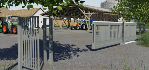 Мод ворота Electric Sliding Gate v1.0.0.0 Farming Simulator 2019