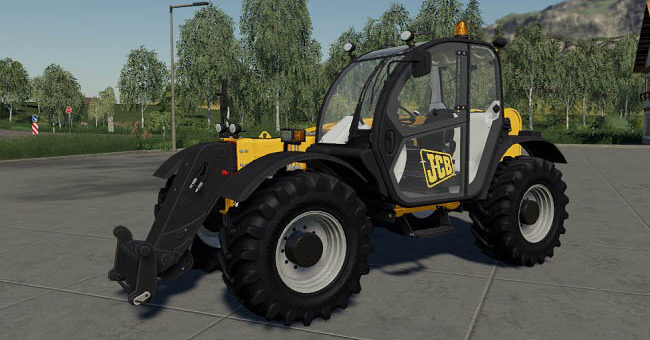 Мод погрузчик JCB 536-70 Agri-super v1.0 Farming Simulator 19
