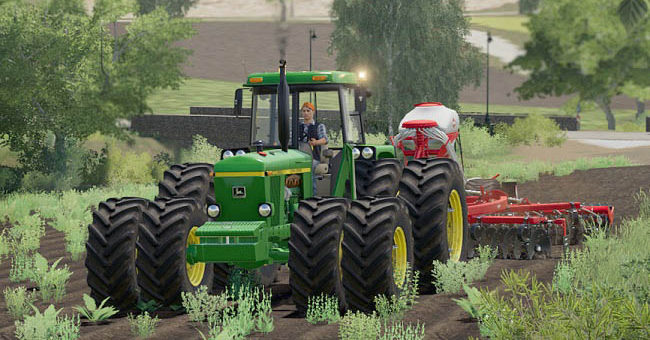 Мод трактор John Deere 40 Series v1.0.0.0 Farming Simulator 19