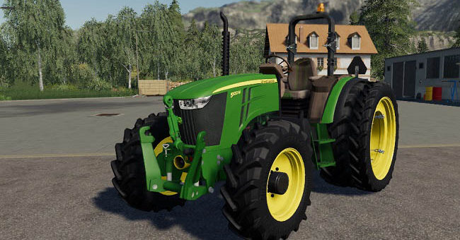 Мод трактор John Deere 5100M v1.0.0.0 FS2019