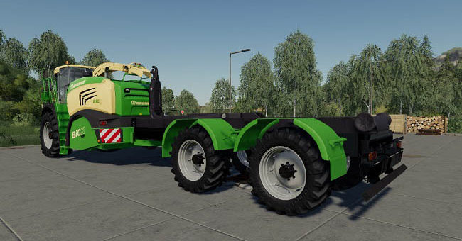 Мод комбайн Krone Big X 580 HKL v1.0.0.1 FS2019