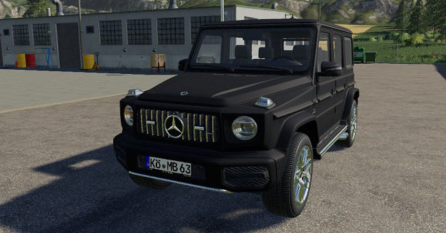 Мод авто Mercedes-Benz G-Class 2019 v1.0 FS2019