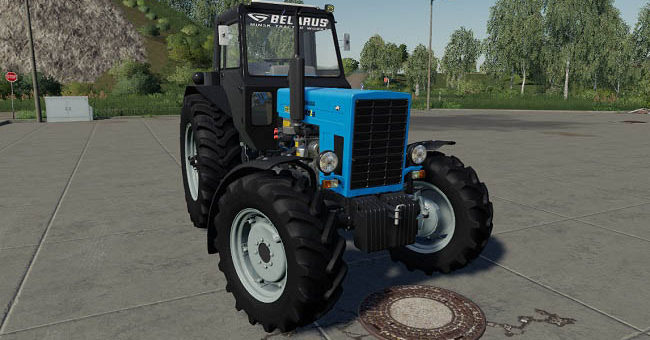 Мод трактор Беларус МТЗ-82 Балочный мост v1.3.2.1 ФС19