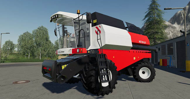 Мод комбайн Rostselmash Vector 420 v1.0.1.1 ФС2019
