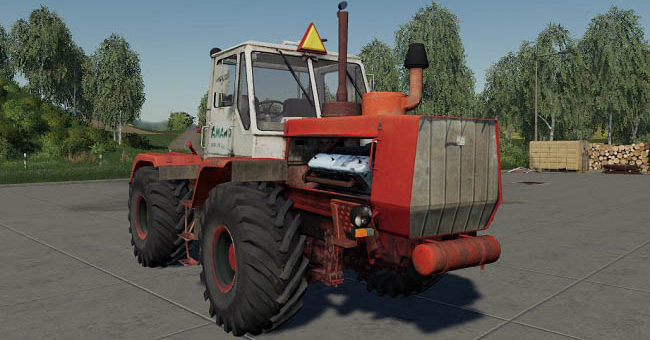 Мод трактор ХТЗ Т-150 Красный v1.0.0.0 Фарминг Симулятор 2019