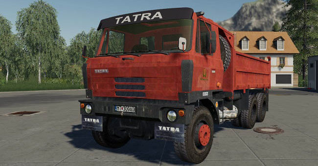 Мод грузовик Tatra 815 S3 v1.0.0.0 Farming Simulator 19