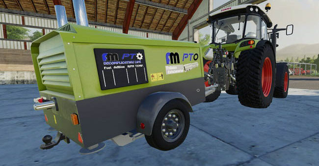 Мод ArtMechanic PTO v1.0.0.0 Farming Simulator 2019