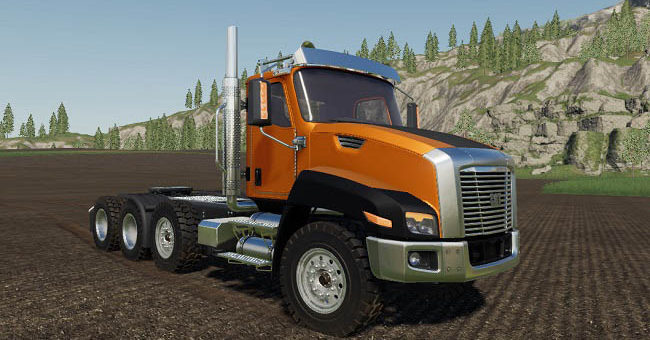 Мод тягач Caterpillar CT660 v1.0.0.0 Farming Simulator 19