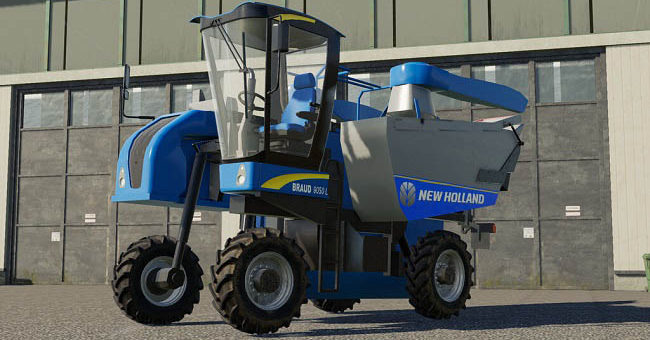 Мод комбайн New Holland Braud 9000L v1.1.0.0 FS19