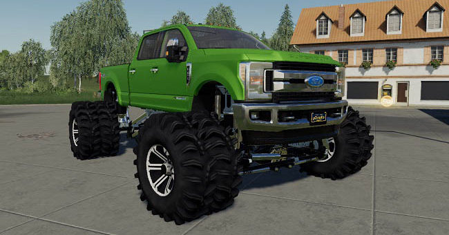 Мод авто Ford F-250 Monster Truck v1.7.2.0 FS2019