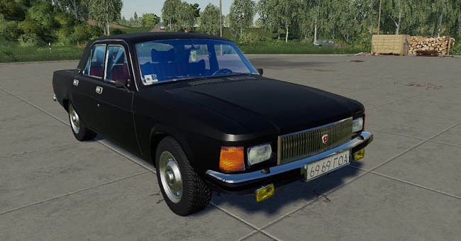 Мод авто ГАЗ 3102 v1.0.0.0 Фарминг Симулятор 19