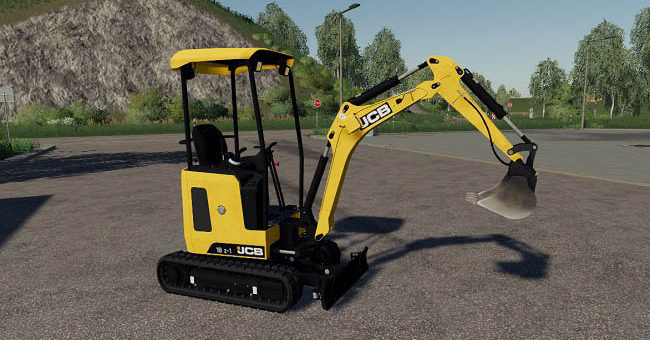 Мод экскаватор JCB 18Z Excavator v1.0.0.0 FS2019