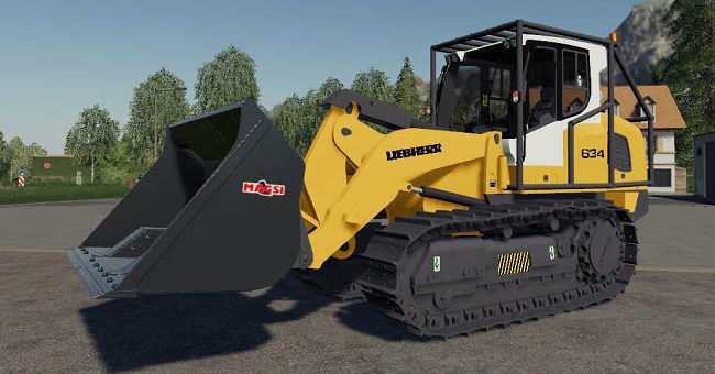 Мод трактор Liebherr 634 Ripper Edition v1.0.0.0 FS19