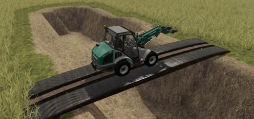 Мод мост Mobile Bridge For Frontloader v1.0.0.0 FS2019