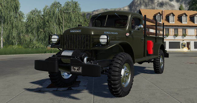Мод грузовик Dodge Power Wagon 1946 v1.0.0.0 FS2019