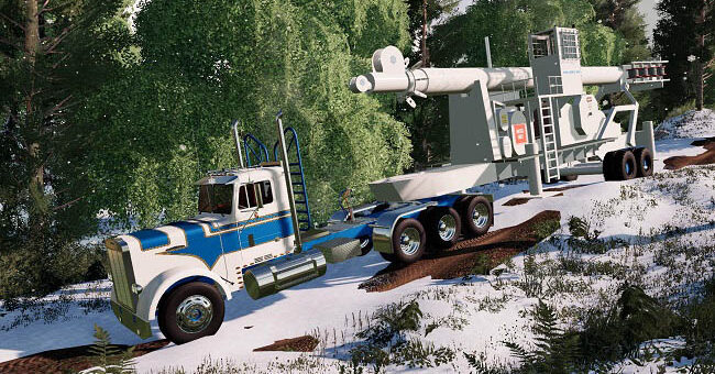 Мод Hallbilt 110 Tower Yarder v1.0.0.0 Farming Simulator 19