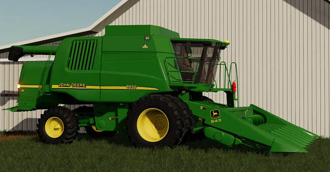 Мод комбайн John Deere 9650 North America v1.0.0.1 FS2019
