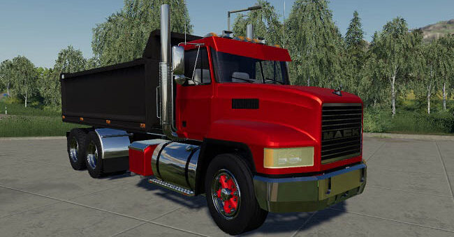 Мод тягач 1995 Mack CH Fleetliner v1.0.0.0 FS2019