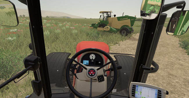 Мод скрипт Realistic Cab View v1.0.0.0 Farming Simulator 2019