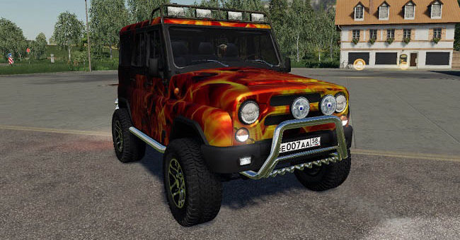 Мод авто UAZ Hunter v3.1 Фермер Симулятор 2019