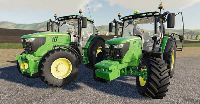 Мод ПАК John Deere 6R Small-Medium v1.0.0.0 FS19