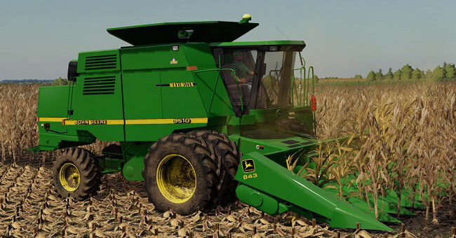 Мод комбайн John Deere 9400 - 9500 v1.0.0.0 FS2019